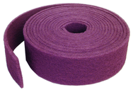 4'' x 30 ft. - Maroon - Aluminum Oxide Very Fine Grit - Bear-Tex Clean & Blend Roll - All Tool & Supply