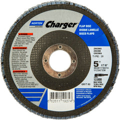 5″ × 1/4″ × 7/8″ Charger R822 Flap Disc Type 29 Conical 60 Grit - All Tool & Supply