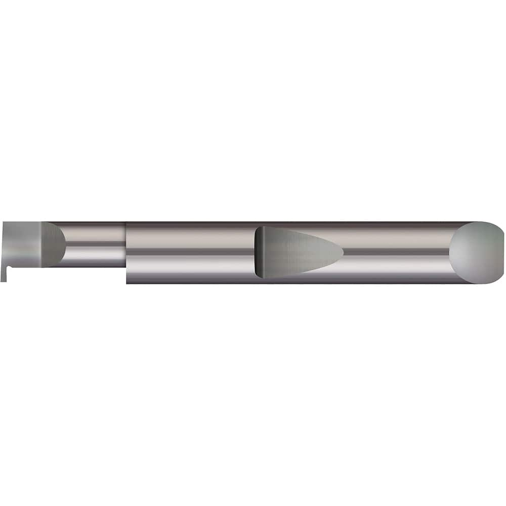 Grooving Tool: Retaining Ring Solid Carbide, 3/8″ Shank Dia, 0.059″ Groove Width