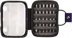 Irwin - 31 Piece, 1/4" Drive Screwdriver Bit Set - #1 to #3 Phillips, 0.05 to 1/4" Hex, 1.27 to 10mm Hex, T15 to T30 Torx, #1 to #3 Square Recess - All Tool & Supply