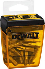 DeWALT - #2, Tip Phillips Screwdriver Bit - 1/4" Drive, 1" OAL - All Tool & Supply