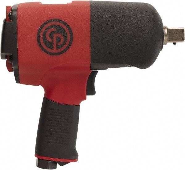 Chicago Pneumatic - 3/4" Drive, 6,500 RPM, 922 Ft/Lb Torque Impact Wrench/Ratchet - Pistol Grip Handle, 1,000 IPM, 38 CFM, 90 psi, 3/8" NPT Inlet - All Tool & Supply