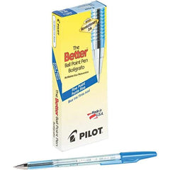 Pilot - Conical Ball Point Pen - Blue - All Tool & Supply