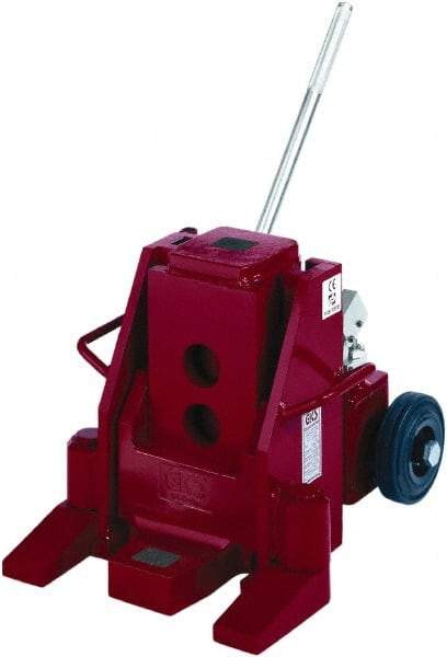 GKS - 20 Ton Capacity Toe Jack - 1.2" to 19.1" High, 6.3" Piston Stroke - All Tool & Supply