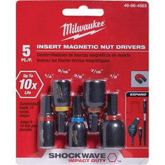 Milwaukee Tool - Power & Impact Screwdriver Bit Sets Point Type: Hex Tool Type: Nut Driver - All Tool & Supply