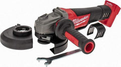 Milwaukee Tool - 4-1/2 & 5" Wheel Diam, 8,500 RPM, Cordless Angle & Disc Grinder - 5/8-11 Spindle, 18 Volts - All Tool & Supply