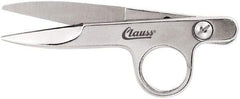 Clauss - 1" Length of Cut, Straight Pattern Thread Snip - 4-1/2" OAL - All Tool & Supply