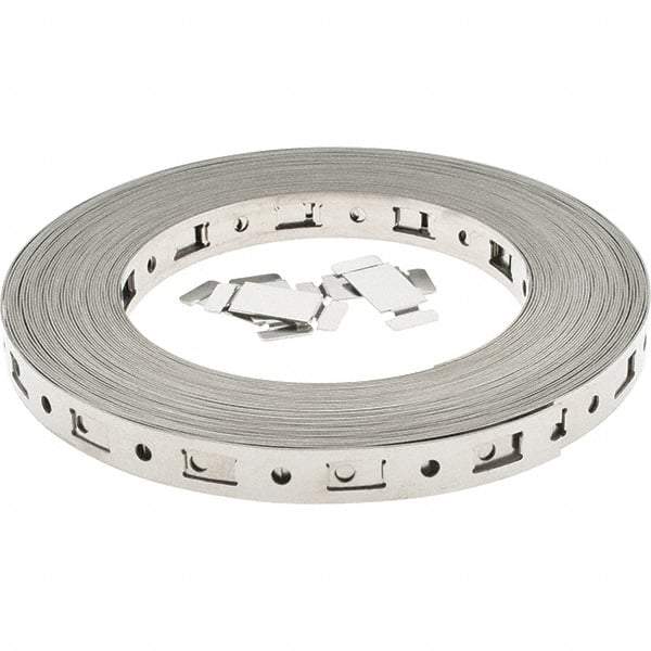 Value Collection - Hose Clamp Kits Contents: 50 Feet of Banding, 5 Splices - All Tool & Supply