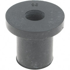 Value Collection - 3/8-16, 1-1/4" Diam Flange, Rubber Insulated Rivet Nut - Neoprene, 7/8" Long - All Tool & Supply