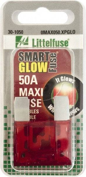 Value Collection - 50 Amp, Time Delay General Purpose Fuse - Plug-in Mount, 2.38" OAL - All Tool & Supply