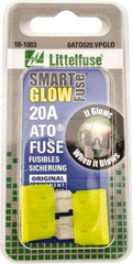 Value Collection - 20 Amp, Automotive Fuse - Yellow, Littlefuse ATO020 - All Tool & Supply