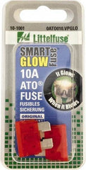 Value Collection - 10 Amp, Automotive Fuse - 3/4" Long, Red, Littlefuse ATO010 - All Tool & Supply