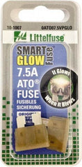 Value Collection - 7.5 Amp, Automotive Fuse - Brown, Littlefuse ATO07 - All Tool & Supply