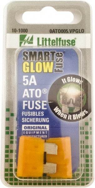 Value Collection - 5 Amp, Automotive Fuse - Tan, Littlefuse ATO005 - All Tool & Supply