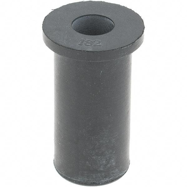 Value Collection - 1/4-20, Rubber Insulated Rivet Nut - Neoprene, 1" Long, 1.051" OAL - All Tool & Supply