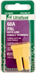 Value Collection - 60 Amp, Automotive Fuse - Yellow, Littlefuse PAL060 - All Tool & Supply