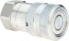 Parker - 3/4-14 NPSF Steel Hydraulic Hose Coupler - 3,000 psi, -12 Hose Size, 3/4" Hose Diam - All Tool & Supply