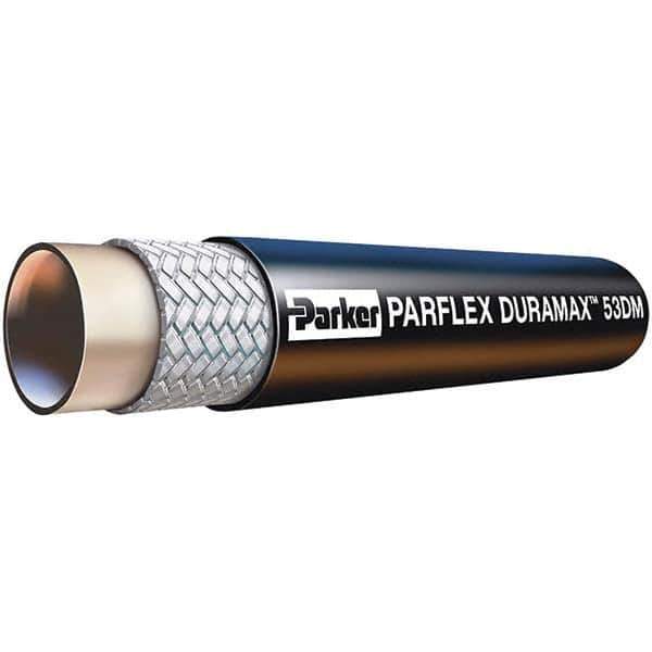 Parker - 5/8" ID x 1" OD, Thermoplastic Tube - 3000 psi, Black, 50' Long - All Tool & Supply