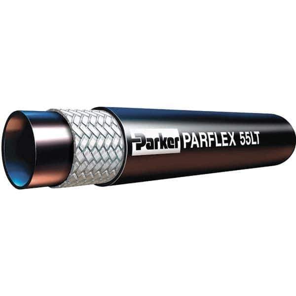 Parker - 1/4" ID x 0.51" OD, Thermoplastic Tube - 3000 psi, Black, 50' Long - All Tool & Supply