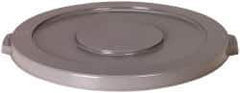 PRO-SOURCE - Round Lid for Use with 10 Gal Round Trash Cans - Gray, Plastic, For Huskee Trash Cans - All Tool & Supply