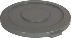 PRO-SOURCE - Round Lid for Use with 32 Gal Round Trash Cans - Gray, Plastic, For Huskee Trash Cans - All Tool & Supply