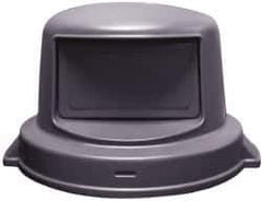 PRO-SOURCE - Dome Lid for Use with 55 Gal Trash Cans - Gray, Plastic, For Huskee Trash Cans - All Tool & Supply