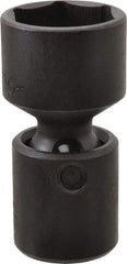 Proto - 1/2" Drive 1-3/16" Standard Universal Impact Socket - 6 Points, 3-3/32" OAL - All Tool & Supply