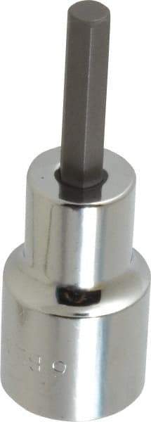 Blackhawk by Proto - 1/2" Drive, 6mm Hex Bit Socket - 2-1/2" OAL, 1-3/32" Bit Length - All Tool & Supply