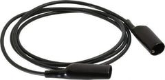 Pomona - Black Electrical Test Equipment Patch Cord - Use with Alligators Test Clips - All Tool & Supply