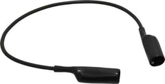 Pomona - Black Electrical Test Equipment Patch Cord - Use with Alligators Test Clips - All Tool & Supply