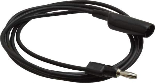 Pomona - Black Electrical Test Equipment Clip - Use with 0.300" Terminal, Banana Plugs - All Tool & Supply