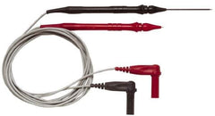 Pomona - Black/Red Electrical Test Equipment Probe Set - Use with Digital Multimeters - All Tool & Supply