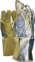 Steel Grip - Size Universal Wool Lined Aluminized Thermonol Welding Glove - All Tool & Supply