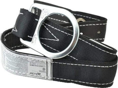 Miller - Size XL, 42 to 50 Inch Waist, 1-3/4 Inch Wide, Single D Ring Style Body Belt - Nylon Webbing, Tongue Buckle Connection - All Tool & Supply