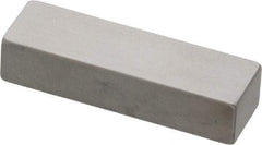 Mitutoyo - 0.25" Rectangular Steel Gage Block - Accuracy Grade 0, Includes Certificate of Inspection - All Tool & Supply