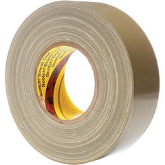 3M - 54.8m x 48mm x 11.7 mil Olive Green Polyethylene Cloth Duct Tape - All Tool & Supply