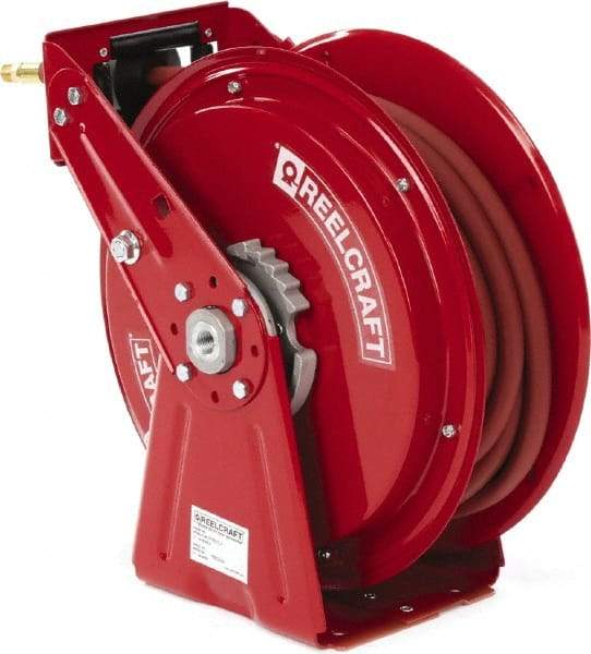 Reelcraft - 50' Spring Retractable Hose Reel - 300 psi, Hose Included - All Tool & Supply