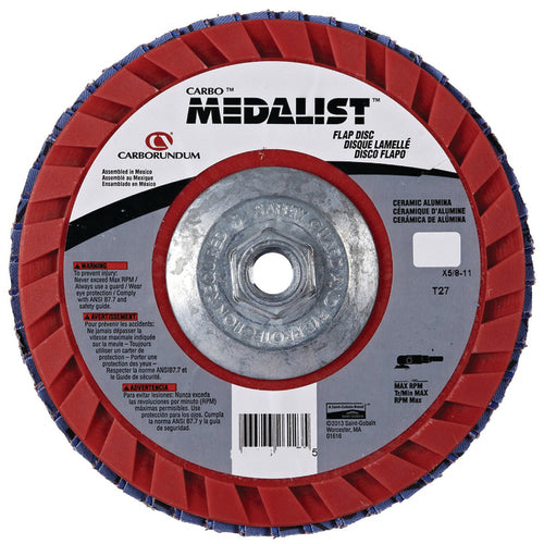 4 1/2″ × 7/8 80 Grit Flap Disc - All Tool & Supply