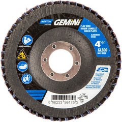 ‎4-1/2 × 7/8″ Gemini Fiberglass Conical Flap Disc Type 29 P120 Grit R766 Zirconia Alumina - All Tool & Supply