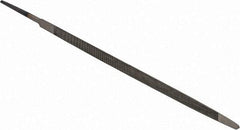 Value Collection - 7.61" Long, Taper American-Pattern File - Single Cut, 0.24" Overall Thickness, Tang - All Tool & Supply