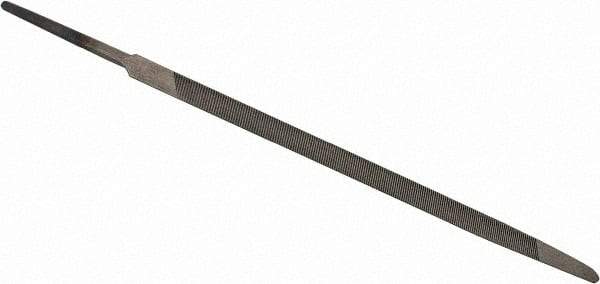 Value Collection - 5.27" Long, Taper American-Pattern File - Single Cut, 0.16" Overall Thickness, Tang - All Tool & Supply