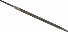 Value Collection - 5.27" Long, Taper American-Pattern File - Single Cut, 0.16" Overall Thickness, Tang - All Tool & Supply