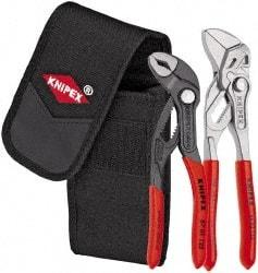 Knipex - 2 Piece Pipe Wrench & Water Pump Plier Set - Comes in Belt Pack - All Tool & Supply