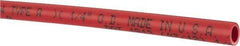 Eaton - 0.17" ID x 1/4" OD, 0.04" Wall Thickness, Cut to Length (1000' Standard Length) Thermoplastic Tube - Red, 1200 Max psi - All Tool & Supply