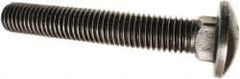 Value Collection - 5/16-18 UNC 1-1/2" Length Under Head, Standard Square Neck, Carriage Bolt - Grade 8 Alloy Steel, Zinc Trivalent Chromate Finish - All Tool & Supply