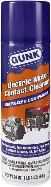 Gunk - Tetrachloroethylene Electrical Cleaner - 22 oz Aerosol Can - All Tool & Supply