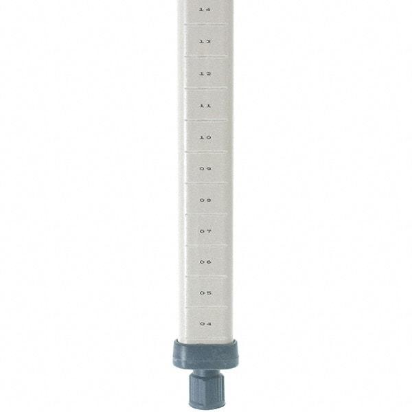 Metro - 33" High, Open Shelving Post - Polymer, Use with Metro Max I Shelving - All Tool & Supply