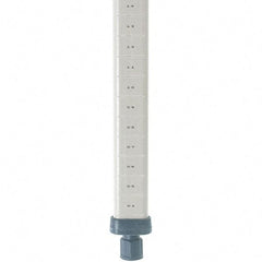 Metro - 33" High, Open Shelving Post - Polymer, Use with Metro Max I Shelving - All Tool & Supply