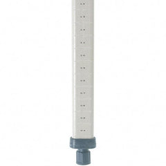 Metro - 54" High, Open Shelving Post - Polymer, Use with Metro Max I Shelving - All Tool & Supply