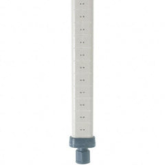 Metro - 74" High, Open Shelving Post - Polymer, Use with Metro Max I Shelving - All Tool & Supply